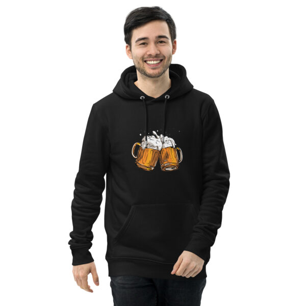 Prost! Umweltfreundlicher Unisex-Kapuzenpullover – Bild 5