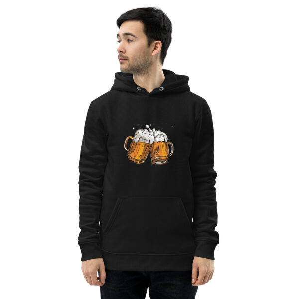 Prost! Umweltfreundlicher Unisex-Kapuzenpullover – Bild 4