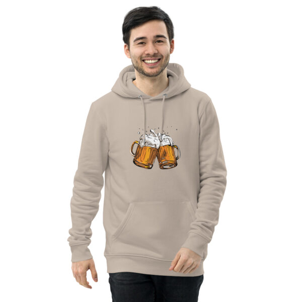 Prost! Umweltfreundlicher Unisex-Kapuzenpullover – Bild 6