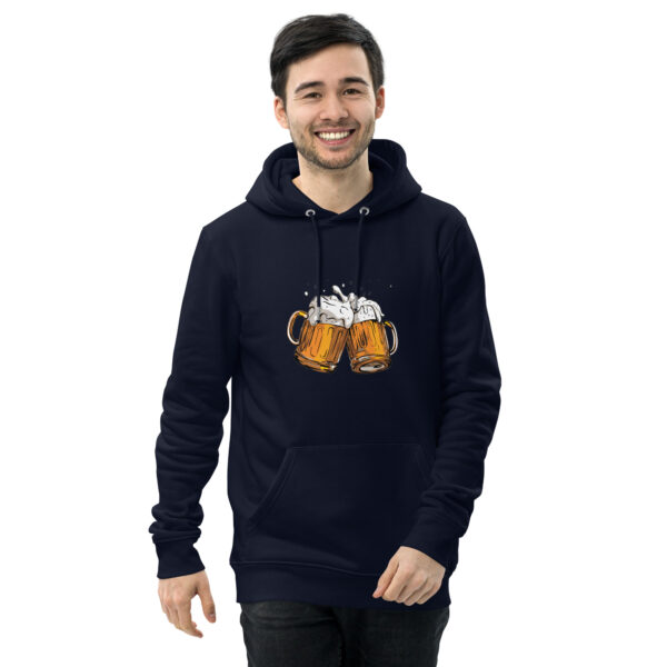Prost! Umweltfreundlicher Unisex-Kapuzenpullover – Bild 3