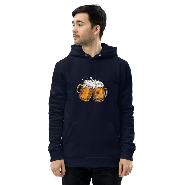 Prost! Umweltfreundlicher Unisex-Kapuzenpullover – Bild 2
