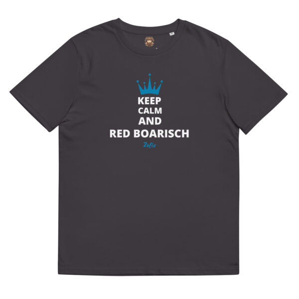 RED BOARISCH, zefix! Unisex-Bio-Baumwoll-T-Shirt - Print – Bild 6