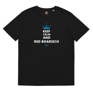 RED BOARISCH, zefix! Unisex-Bio-Baumwoll-T-Shirt - Print