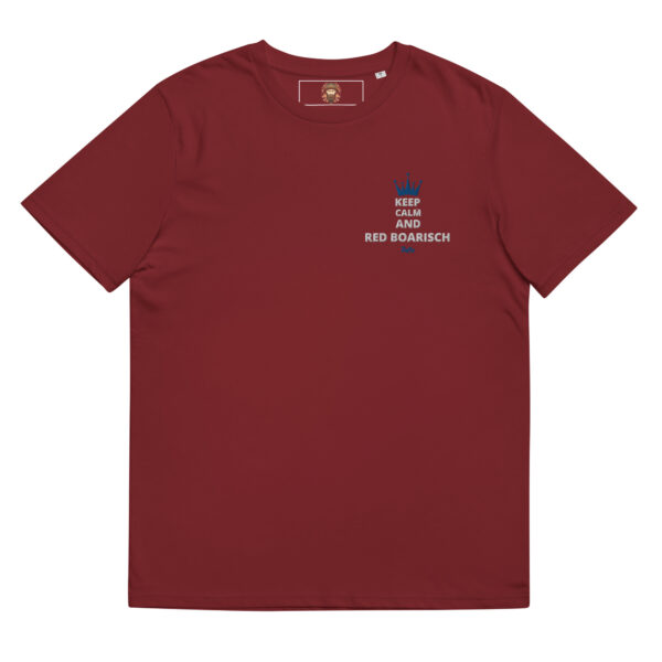 RED BOARISCH, zefix! Unisex-Bio-Baumwoll-T-Shirt - Strick – Bild 4