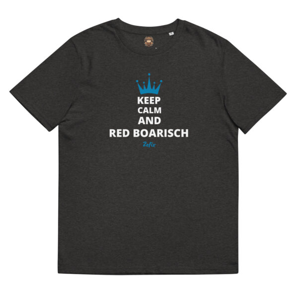 RED BOARISCH, zefix! Unisex-Bio-Baumwoll-T-Shirt - Print – Bild 3
