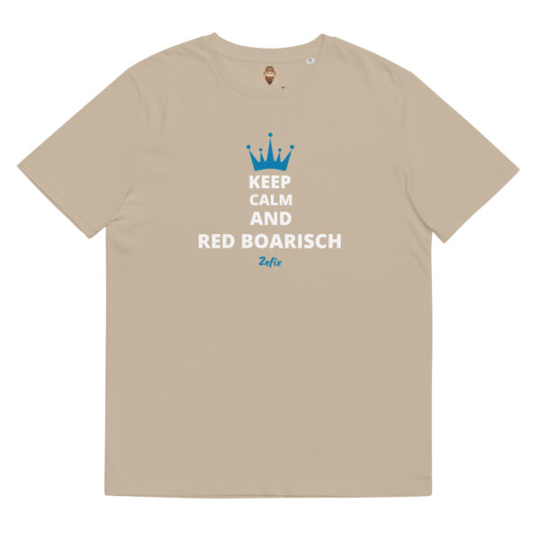 RED BOARISCH, zefix! Unisex-Bio-Baumwoll-T-Shirt - Print – Bild 10