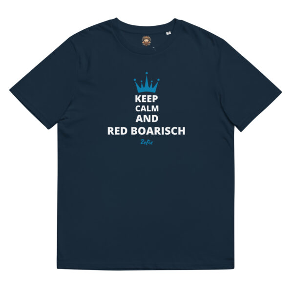 RED BOARISCH, zefix! Unisex-Bio-Baumwoll-T-Shirt - Print – Bild 2