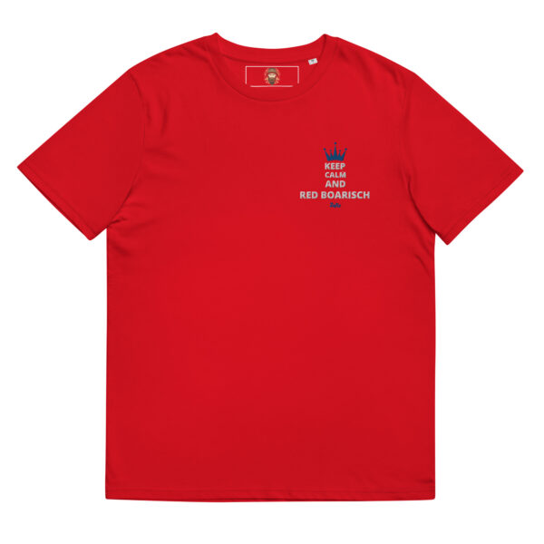 RED BOARISCH, zefix! Unisex-Bio-Baumwoll-T-Shirt - Strick – Bild 5