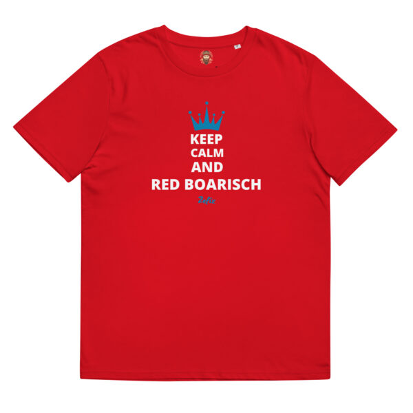 RED BOARISCH, zefix! Unisex-Bio-Baumwoll-T-Shirt - Print – Bild 5