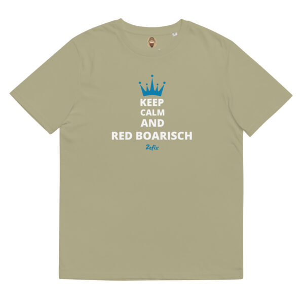 RED BOARISCH, zefix! Unisex-Bio-Baumwoll-T-Shirt - Print – Bild 9