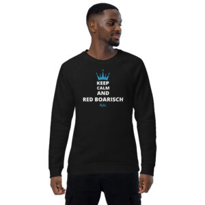 RED BOARISCH, zefix! Unisex Bio-Raglan-Pullover