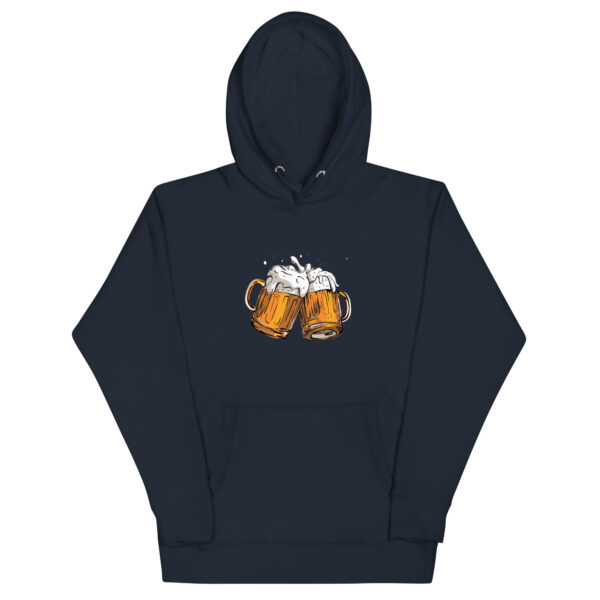 Prost! Unisex-Kapuzenpullover – Bild 3